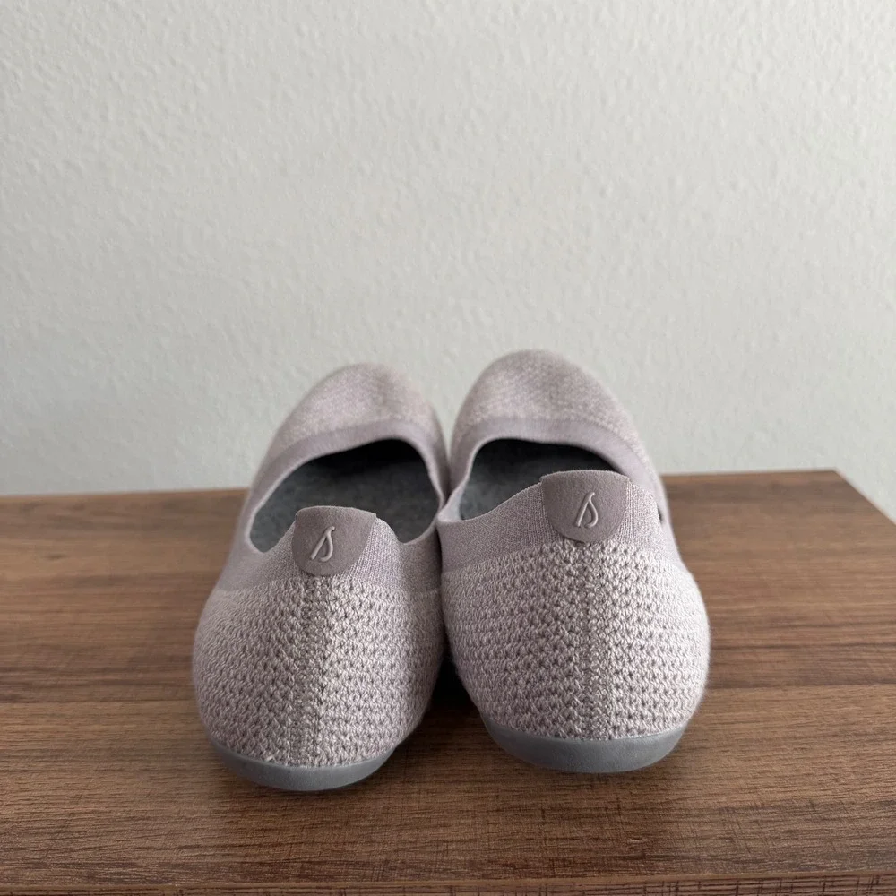 Allbirds Tree Breezer‎ Flats Grey Womens 7.5 Sustainable Comfort Shoe
